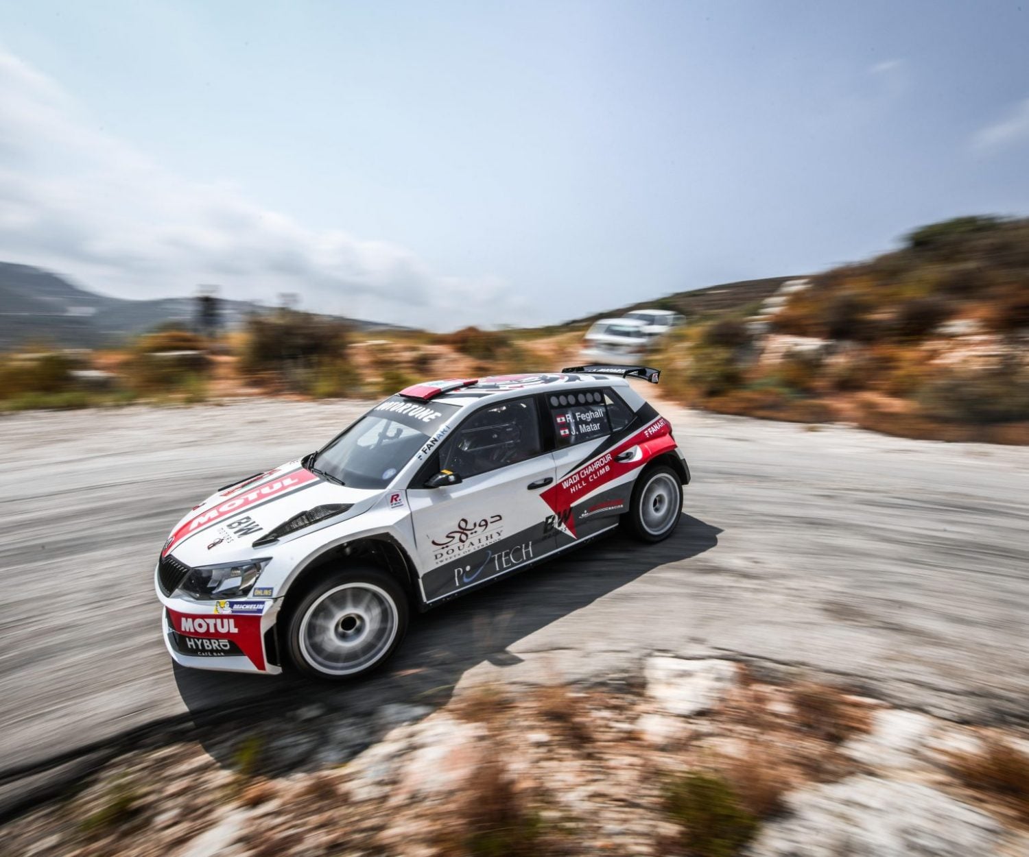 Motortune testing Rally of Lebanon 